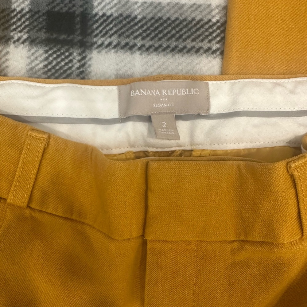 Banana Republic Golden Trousers